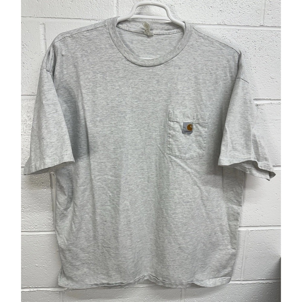 Carhartt Heather Gray Men's 2XL Pocket Tee Short‎ Sleeve